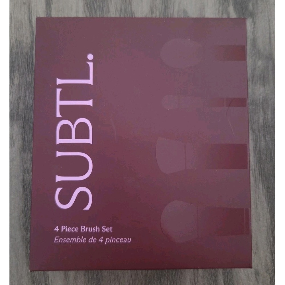 SUBTL. 4 Piece Makeup Brush Set